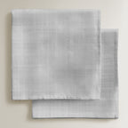 Pack 2 unidades servilletas Gris 50x50 cm