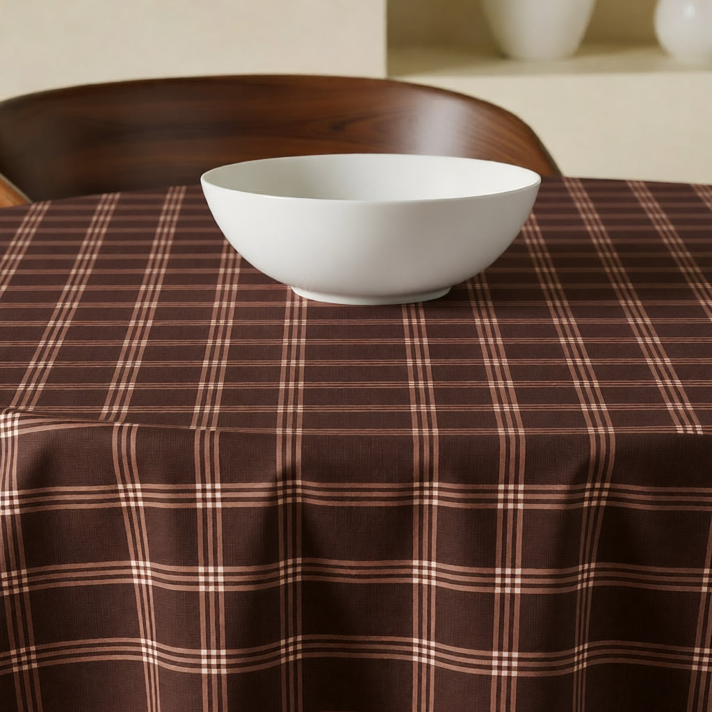 Mantel redondo antimanchas Gus