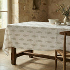 Mantel antimanchas 100% algodón Gyala Beige