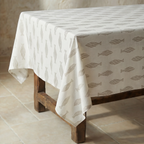 Mantel antimanchas 100% algodón Gyala Beige