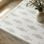 Mantel antimanchas 100% algodón Gyala Beige