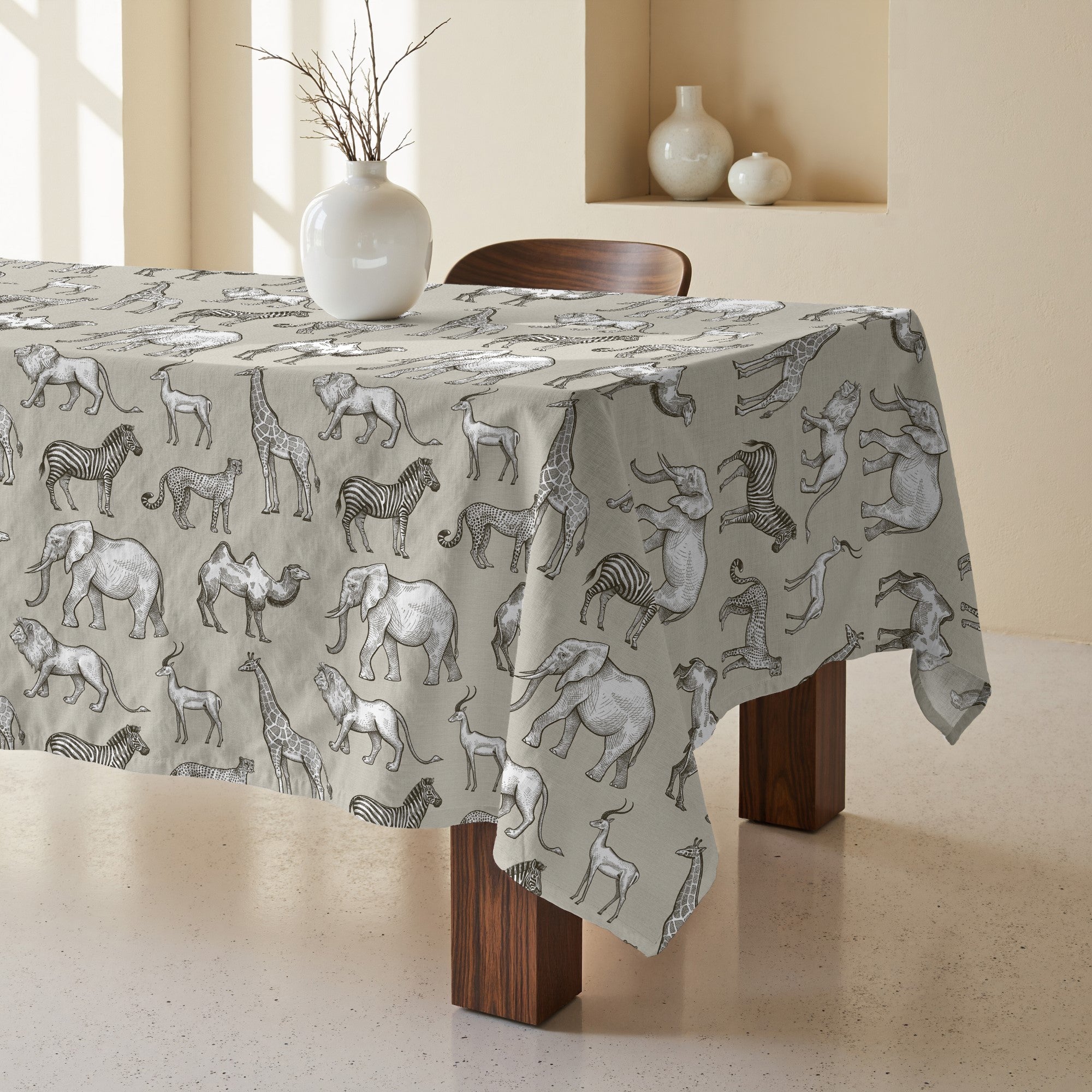 Mantel antimanchas 100% algodón Hansel