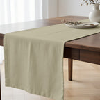 Camino de mesa 100% algodón Harvard Piedra 50x150 cm