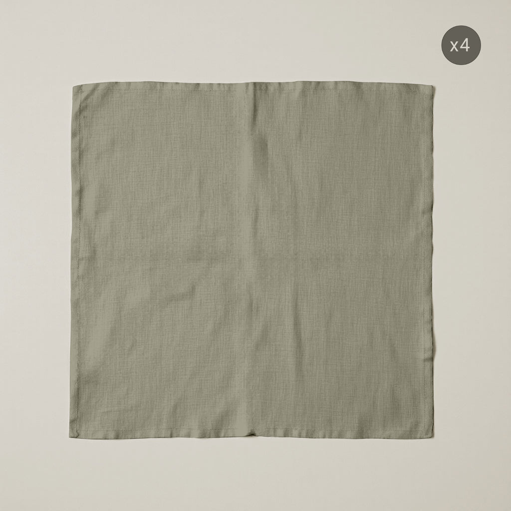 Pack de 4 unidades servilleta Harvard Cement
