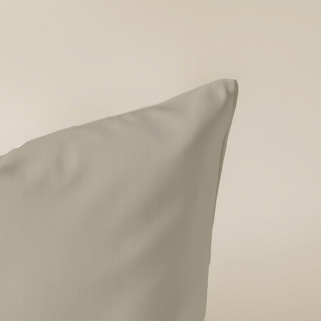 Funda de cojín Harvard Cement 50x50 cm 100% algodón