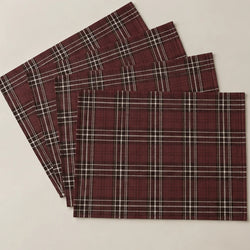 Mantel individual antimanchas pack 4 unidades Haya