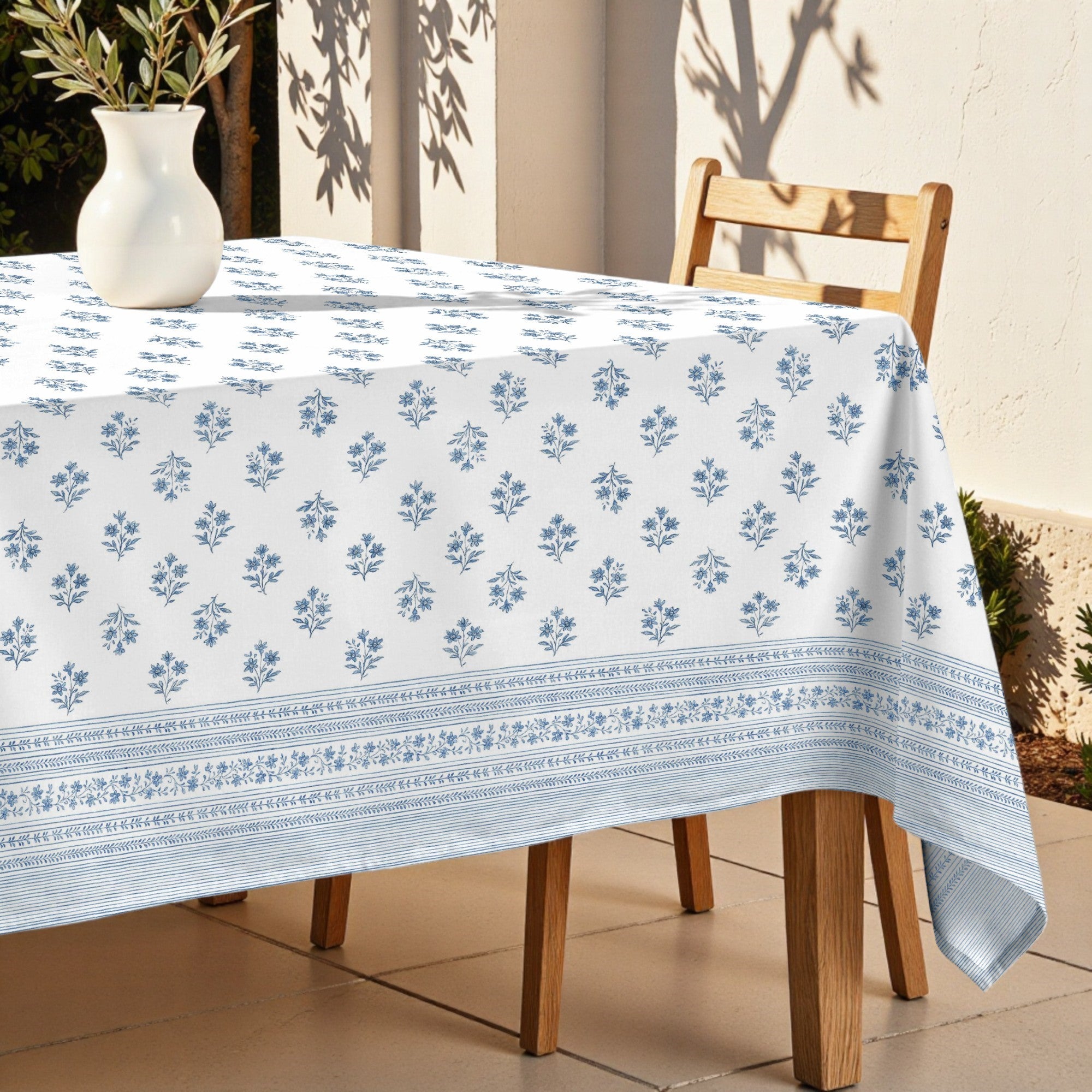 Mantel de tela Heid