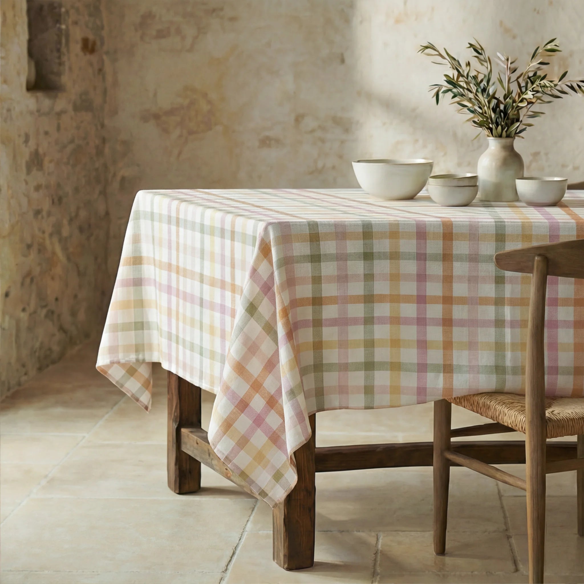 Mantel antimanchas 100% algodón Holden