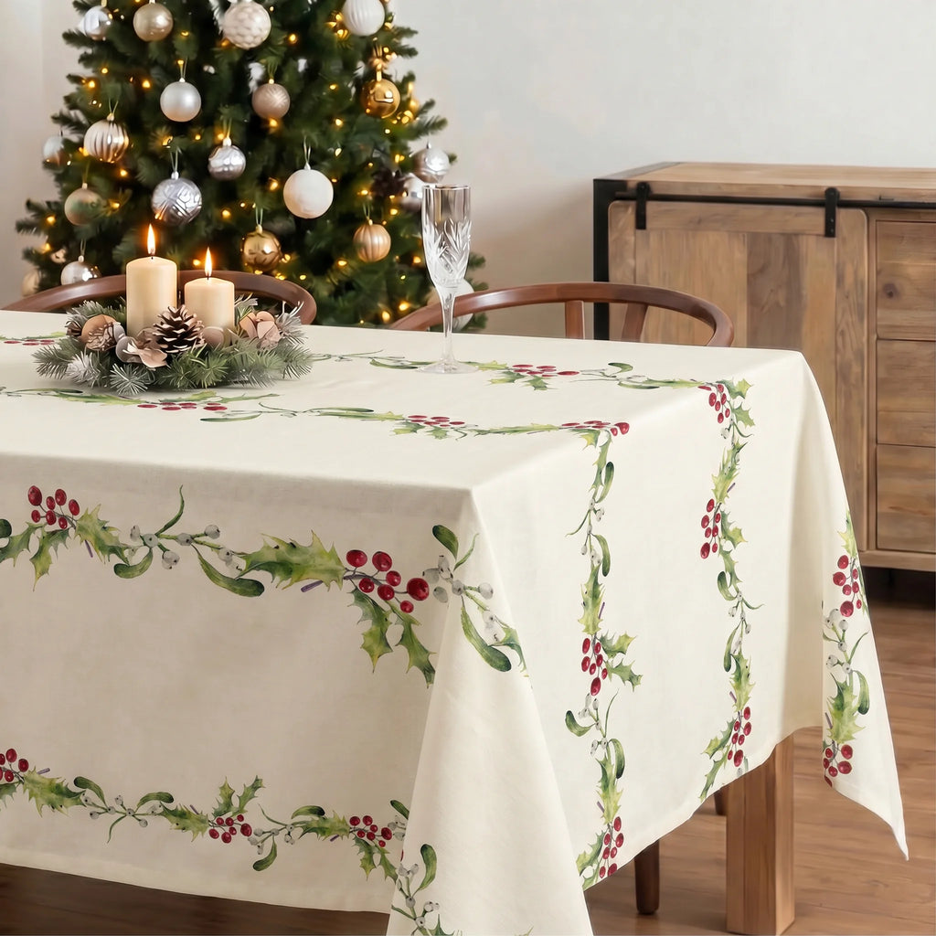 Mantel antimanchas 100% algodón Holly 1225