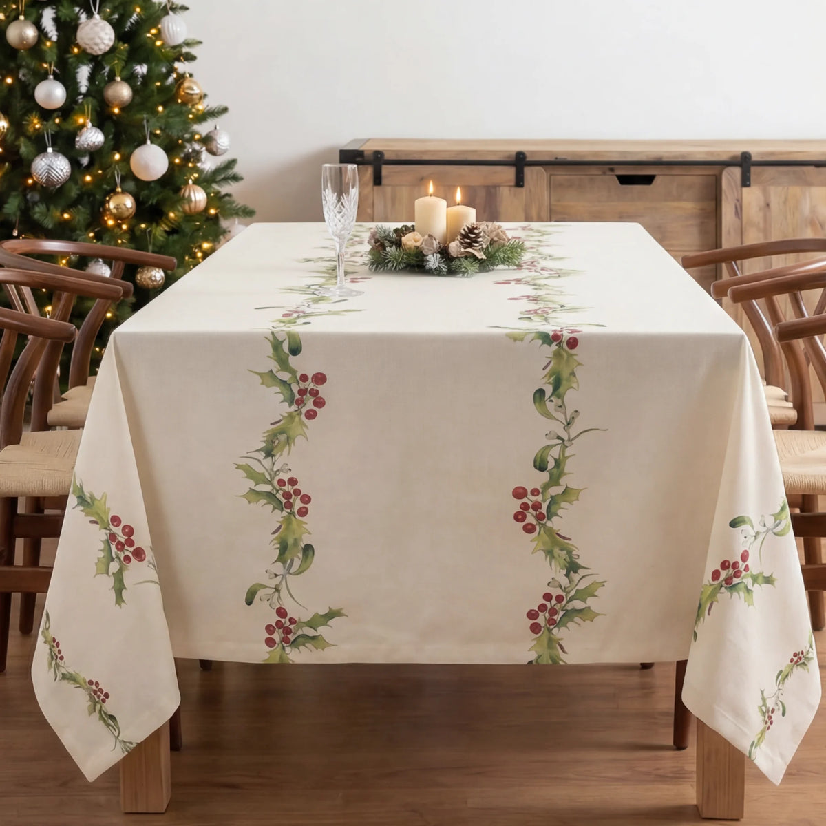 Mantel antimanchas 100% algodón Holly 1225