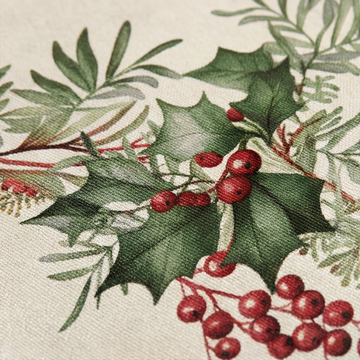 Mantel antimanchas 100% algodón Holly garland 1225