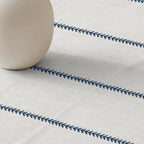 Mantel antimanchas 100% algodón Ian Blue