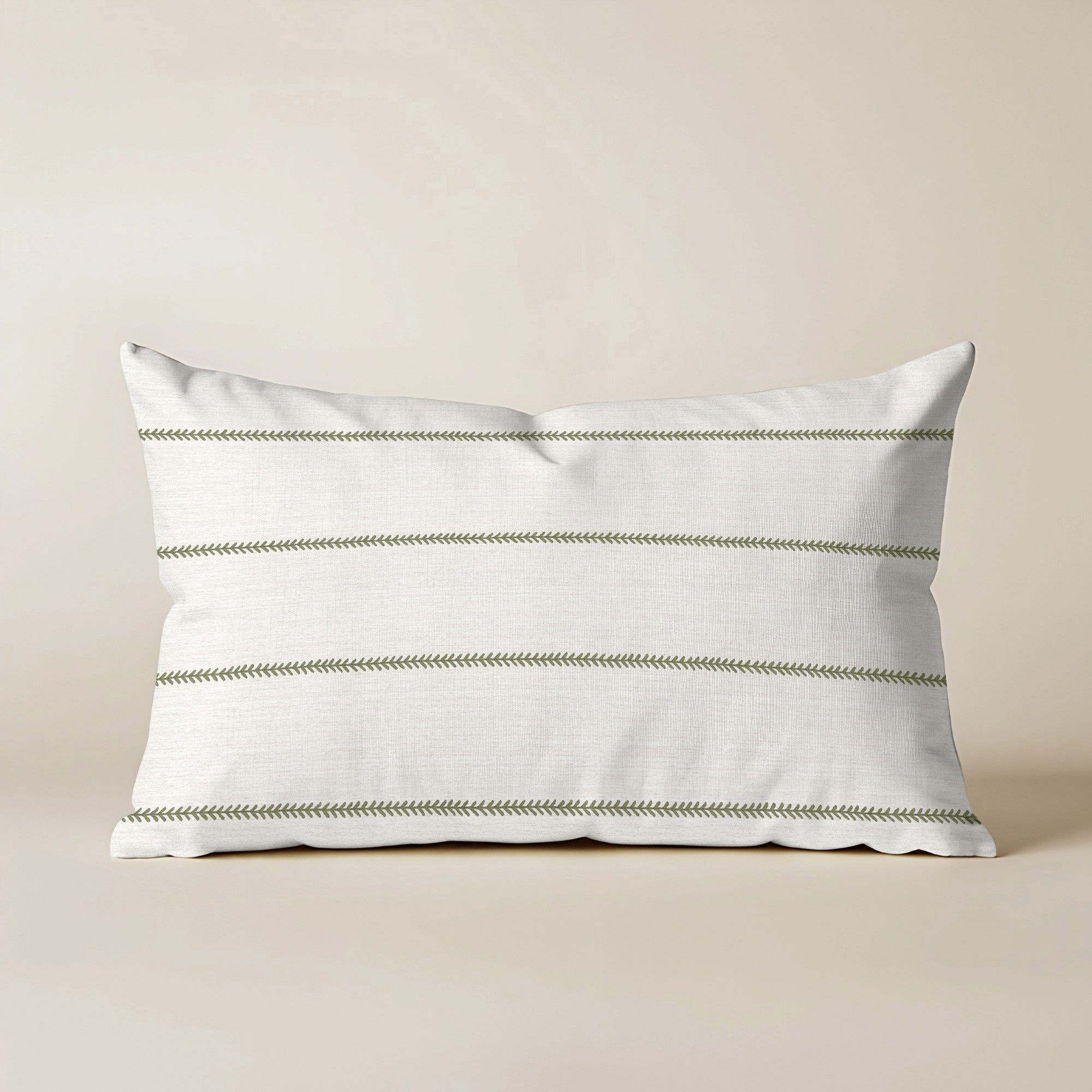 Funda de cojín Ian Green 30x50 cm 100% algodón