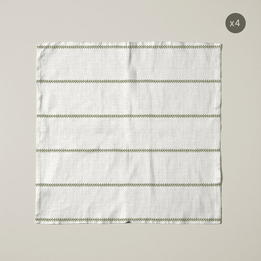 Pack de 4 unidades servilletas Ian Green