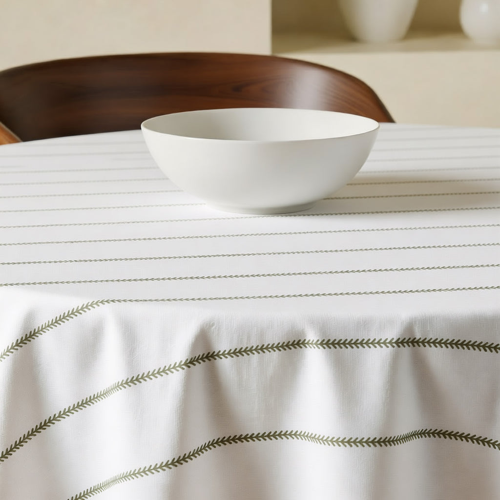 Mantel redondo antimanchas Ian Green