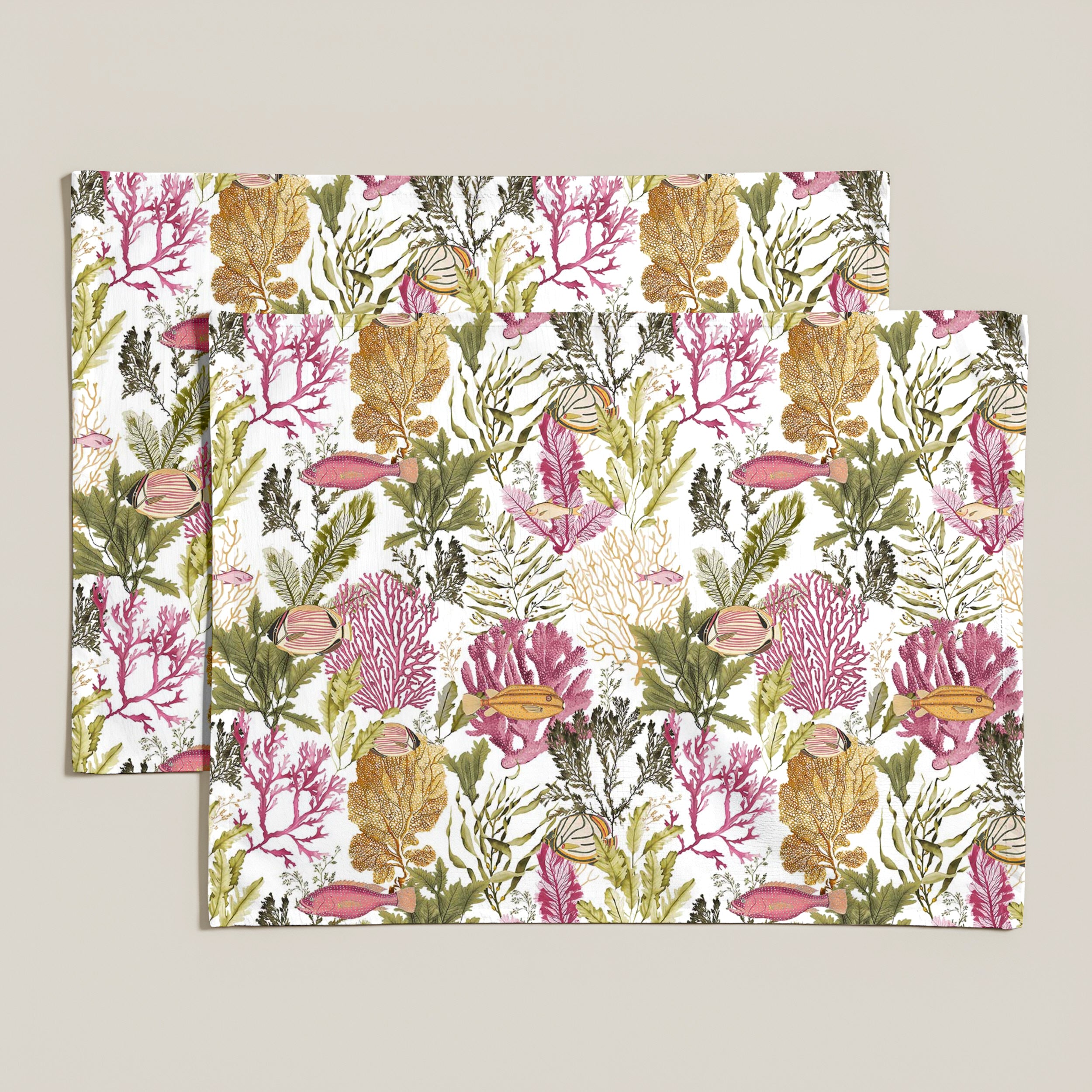 Pack 2 unidades mantel individual antimanchas Iluntce 125 1 Red. 35x50 cm