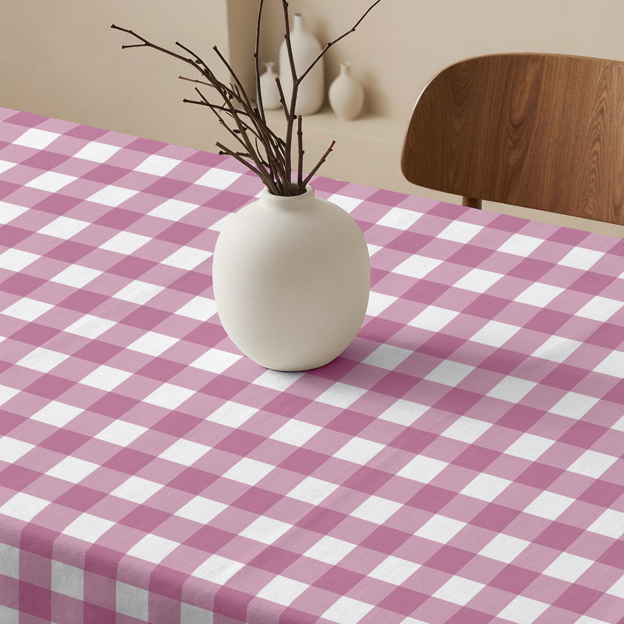 Mantel antimanchas 100% algodón Jack Rosa