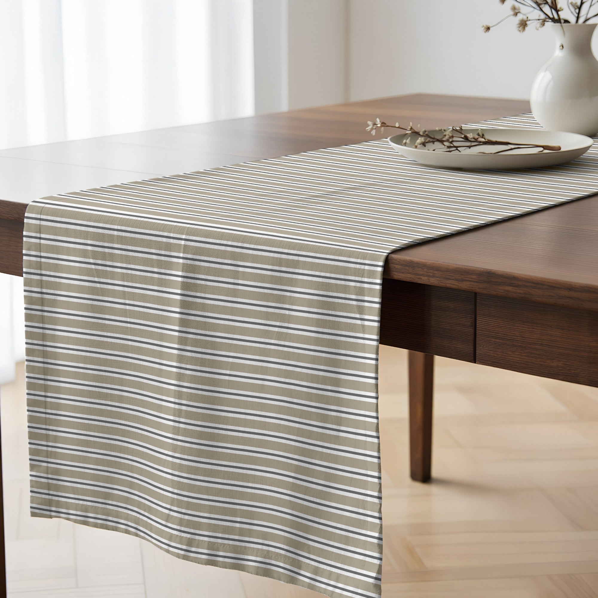 Camino de mesa 100% algodón Joel 50x150 cm