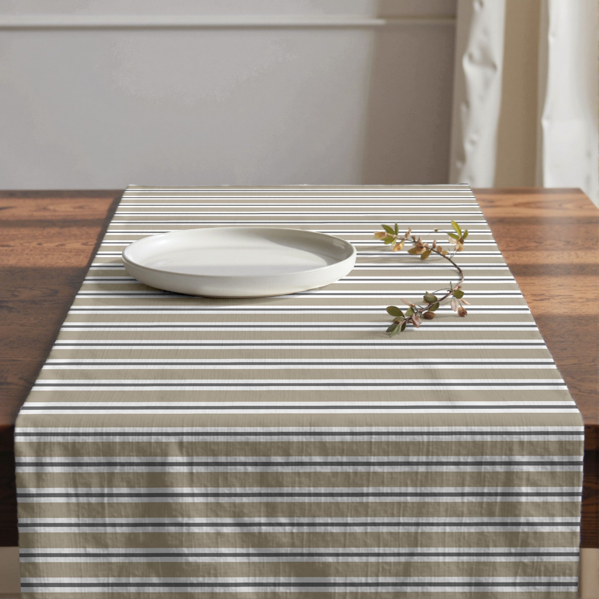 Camino de mesa 100% algodón Joel 50x150 cm