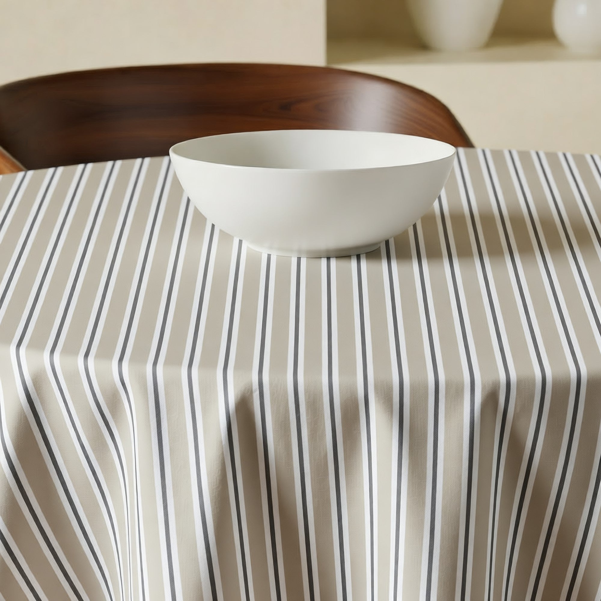 Mantel redondo antimanchas Joel