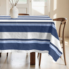 Mantel antimanchas 100% algodón Kai Blue