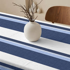 Mantel antimanchas 100% algodón Kai Blue