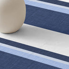 Mantel antimanchas 100% algodón Kai Blue