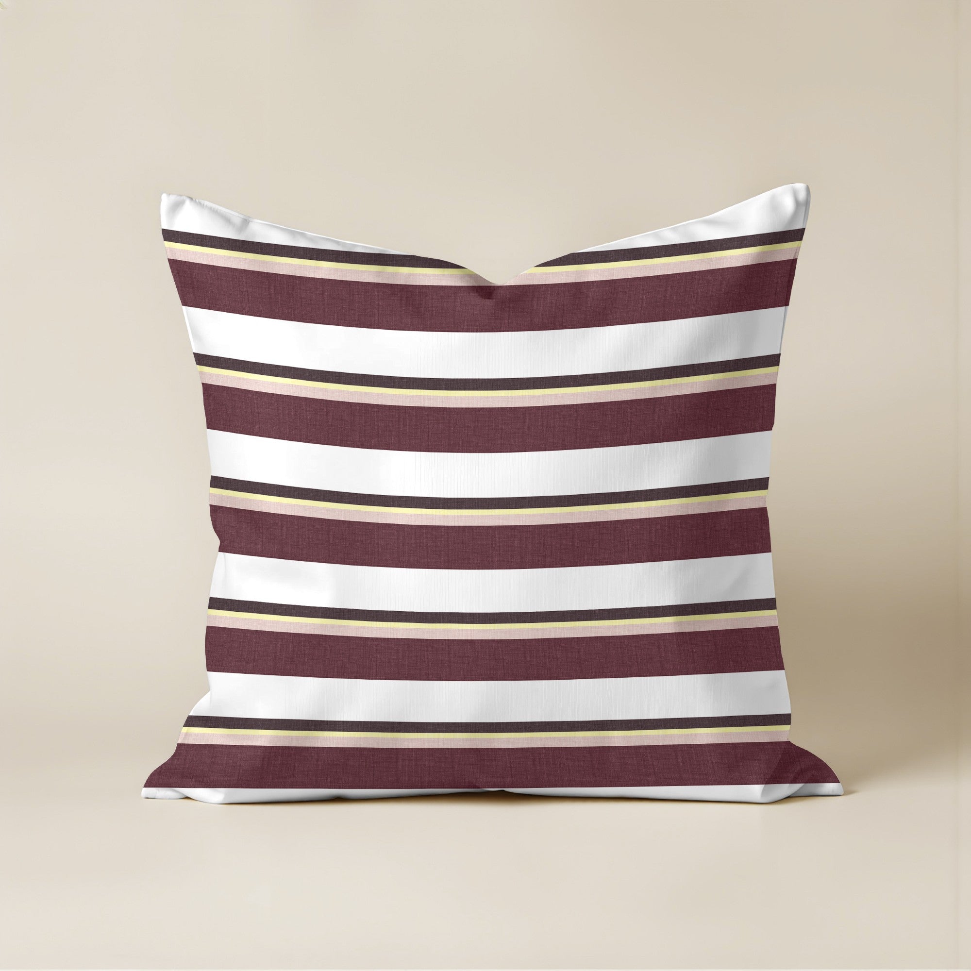 Funda de cojín Kai Granate 50x50 cm 100% algodón