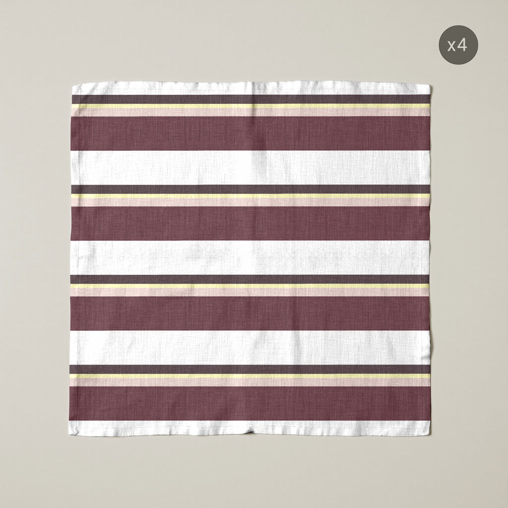 Pack de 4 unidades servilletas Kai Granate