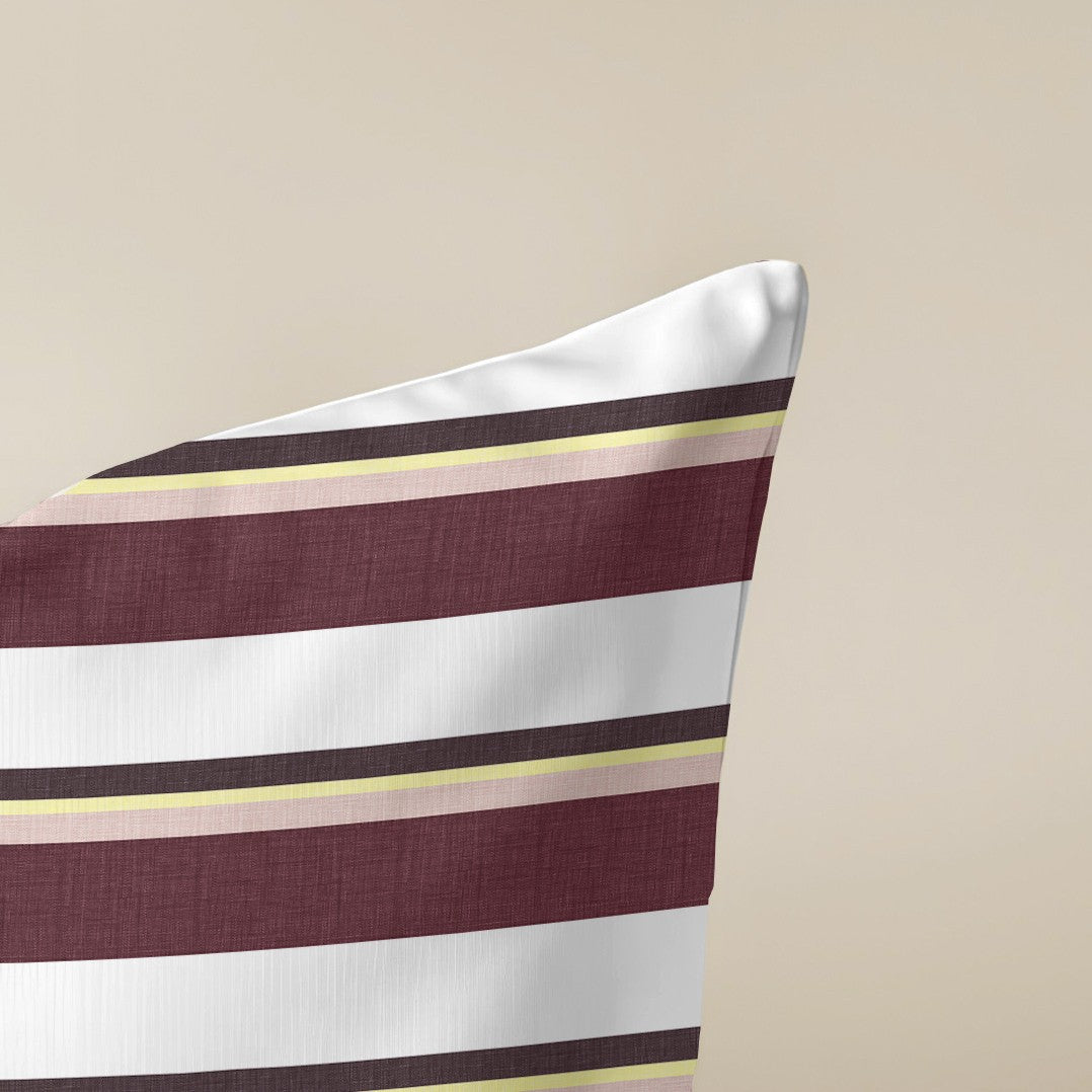 Funda de cojín Kai Granate 50x50 cm 100% algodón