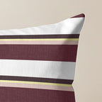 Funda de cojín Kai Granate 30x50 cm 100% algodón