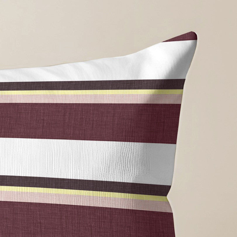 Funda de cojín Kai Granate 30x50 cm 100% algodón