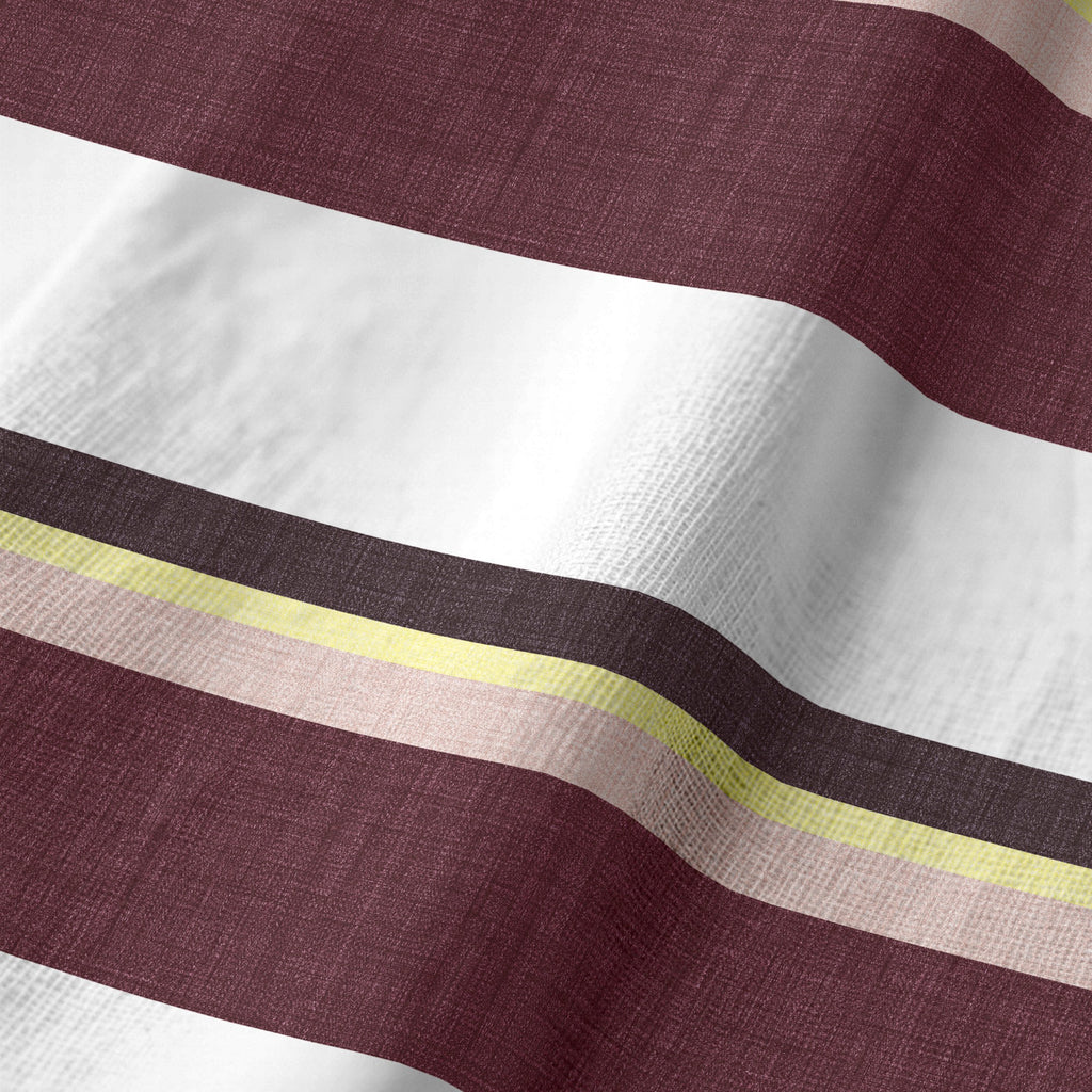 Camino de mesa 100% algodón Kai Granate 50x150 cm