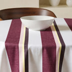 Mantel redondo antimanchas Kai Granate