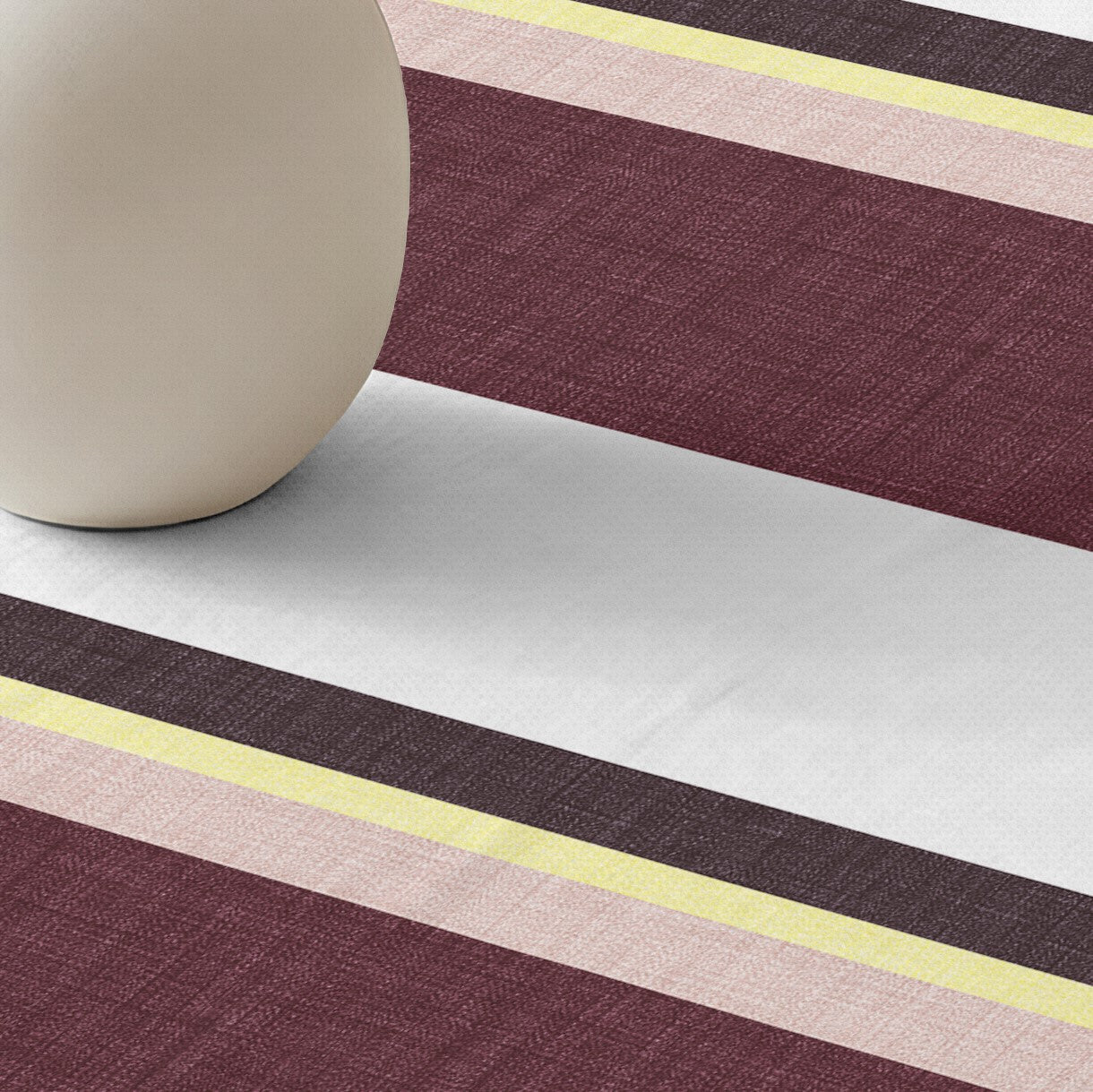 Mantel redondo antimanchas Kai Granate