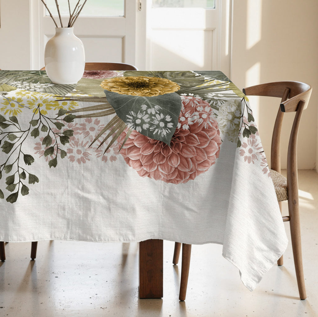 Mantel antimanchas 100% algodón Kalet