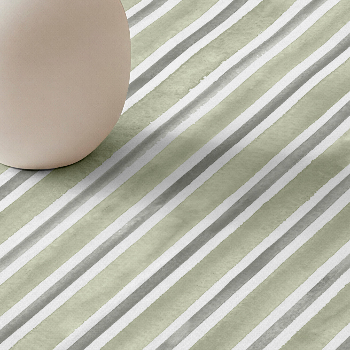 Mantel redondo resinado antimanchas Kan 125 2 Desert Sage Coord. 100