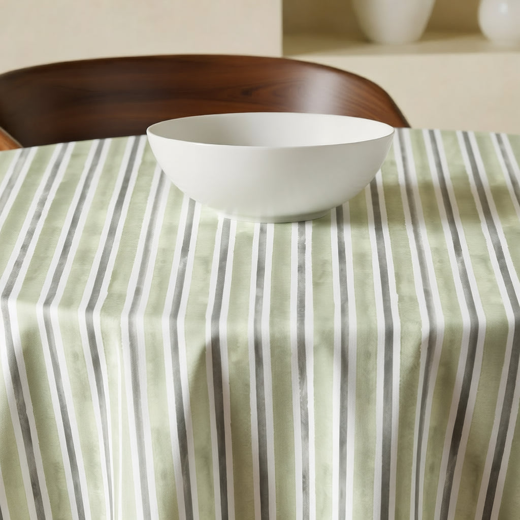 Mantel redondo resinado antimanchas Kan 125 2 Desert Sage Coord. 100