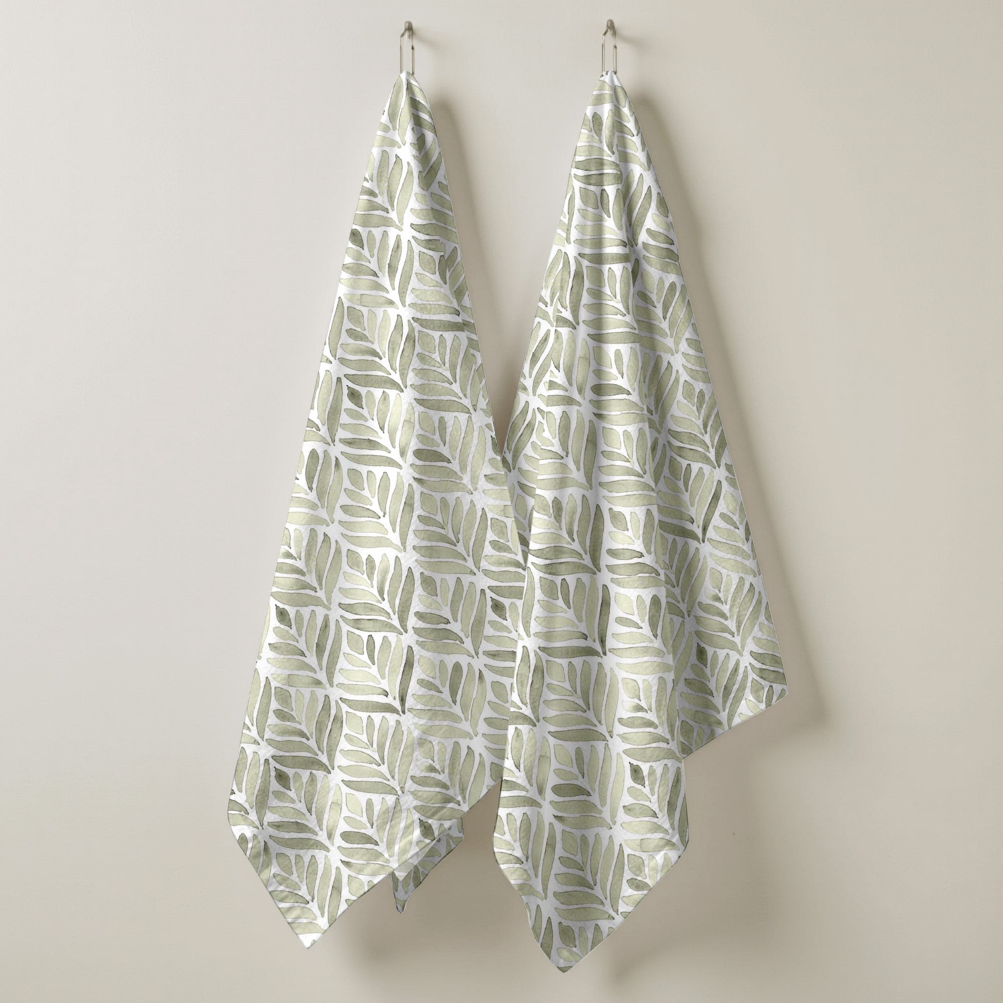 Pack 2 unidades paño de cocina Kan 125 Desert Sage 44x60 cm