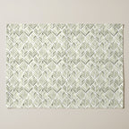 Pack 2 unidades mantel individual antimanchas Kan 125 Desert Sage 35x50 cm