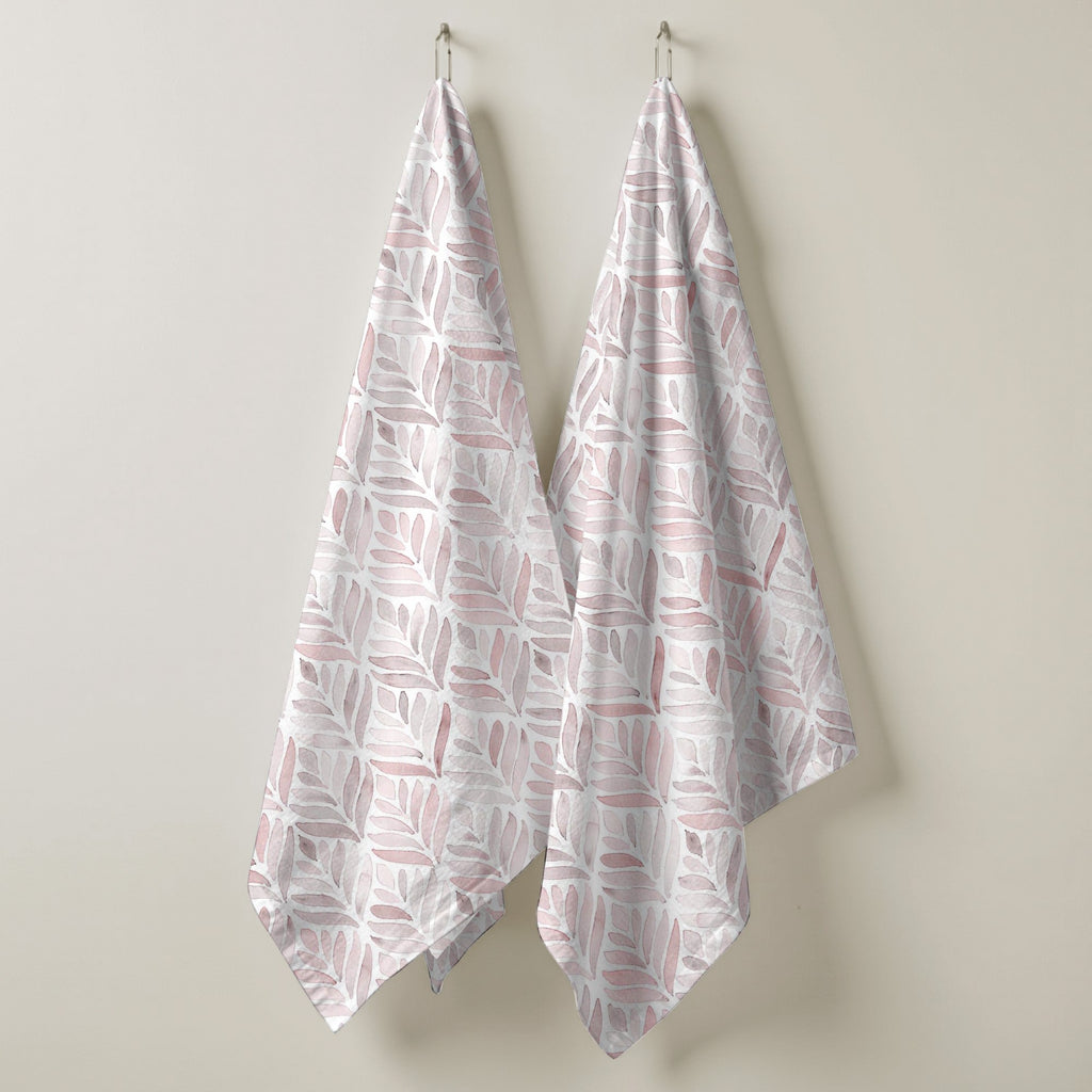 Pack 2 unidades paño de cocina Kan 125 Rosa Palo 44x60 cm