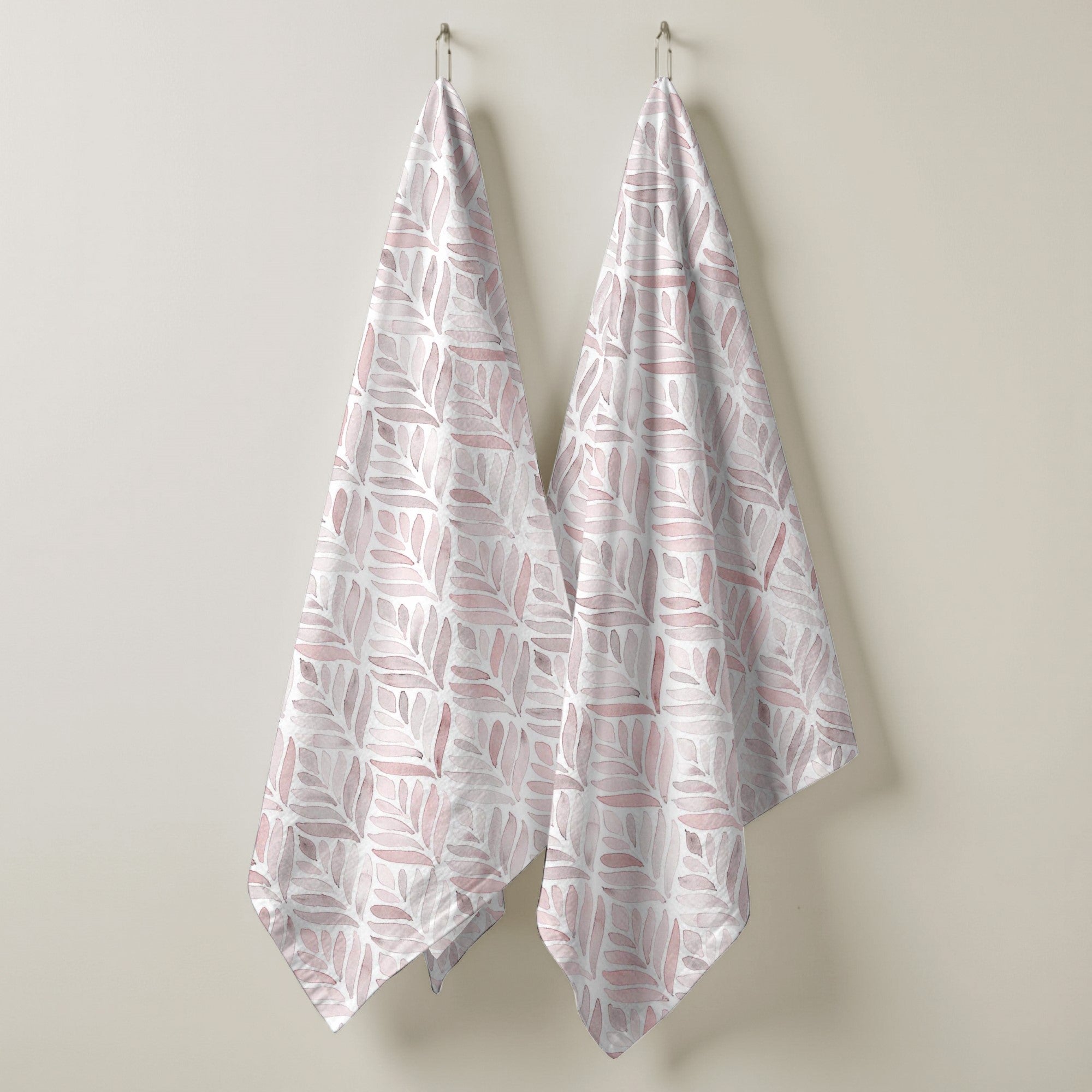 Pack 2 unidades paño de cocina Kan 125 Rosa Palo 44x60 cm