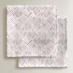 Pack 2 unidades servilletas Kan 125 Rosa Palo 43x43 cm