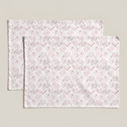 Pack 2 unidades mantel individual antimanchas Kan 125 Rosa Palo 35x50 cm