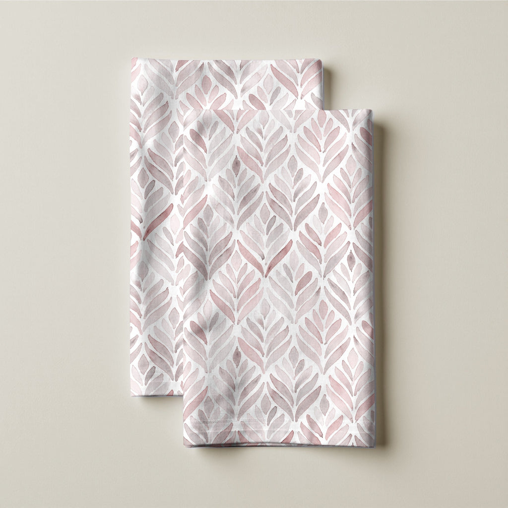Pack 2 unidades servilletas Kan 125 Rosa Palo 43x43 cm