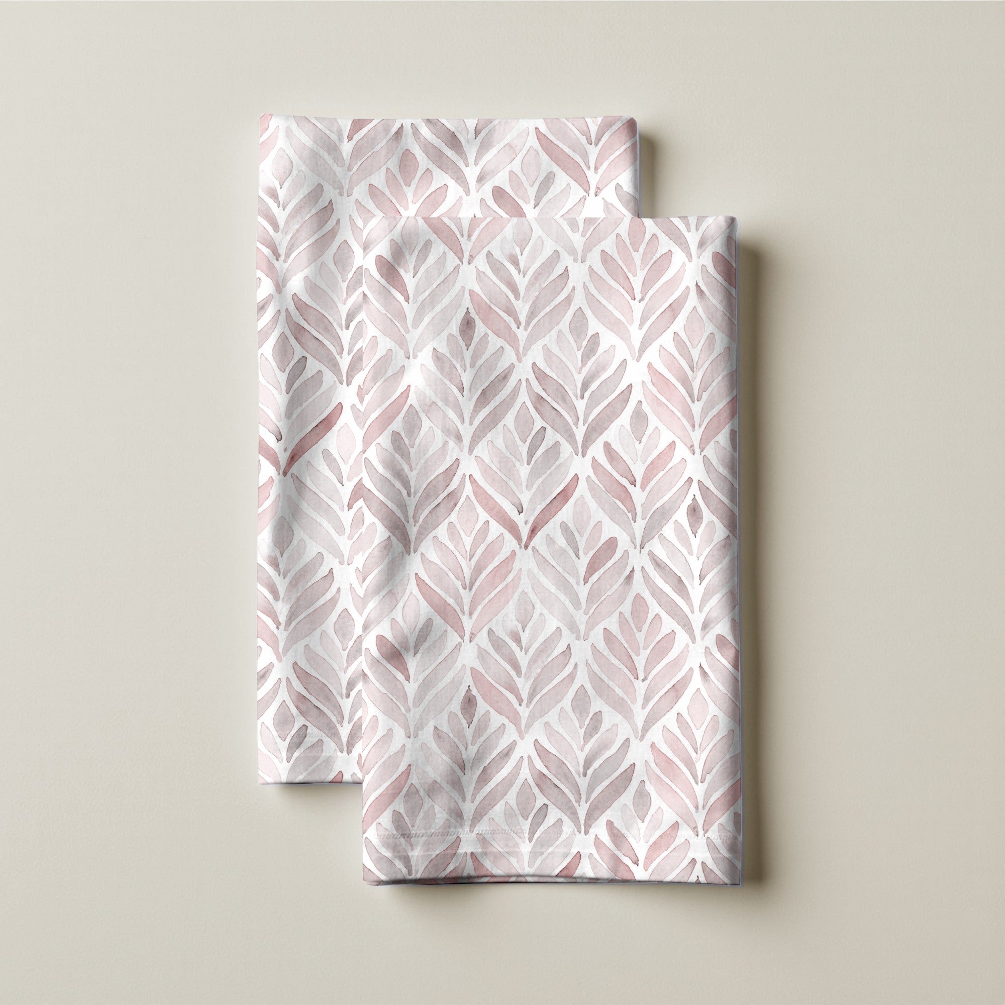 Pack 2 unidades servilletas Kan 125 Rosa Palo 43x43 cm