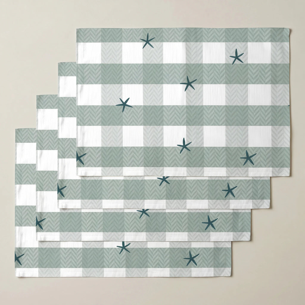 Mantel individual antimanchas pack 4 unidades Kane