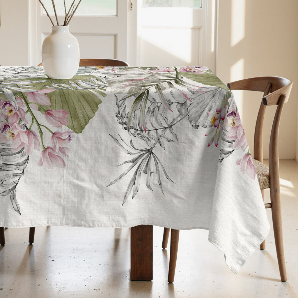 Mantel antimanchas 100% algodón Khalid