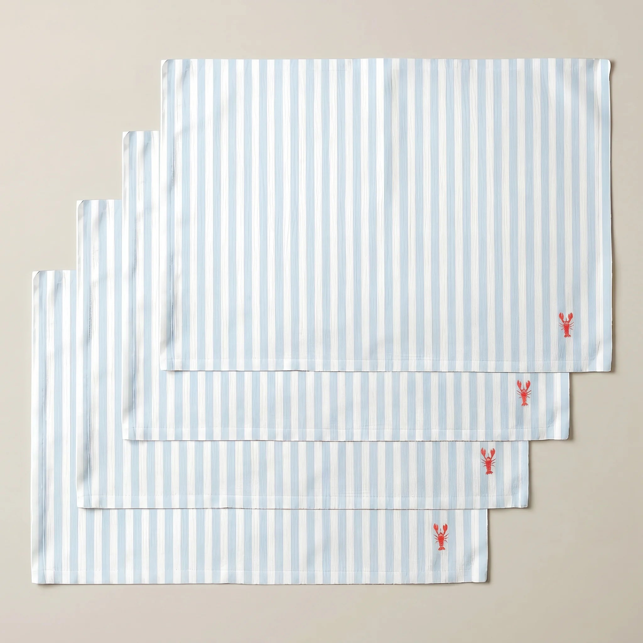 Mantel individual antimanchas pack 4 unidades Lango