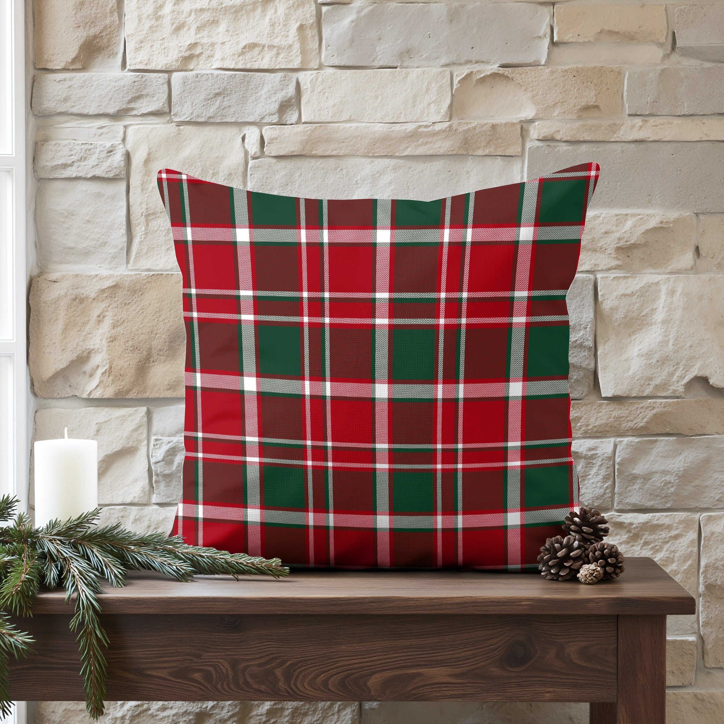 Funda de cojín 100% algodón Laponia 16 50x50 cm